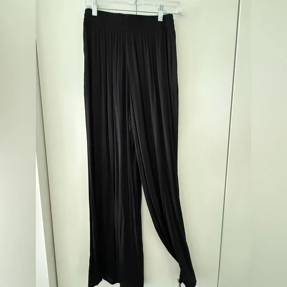 ZARA FLOWY WIDE LEG PANTS - Picture 3 of 4